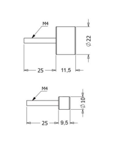 Recessed Magnets for Doors / Cabinets