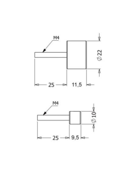 Recessed Magnets for Doors / Cabinets