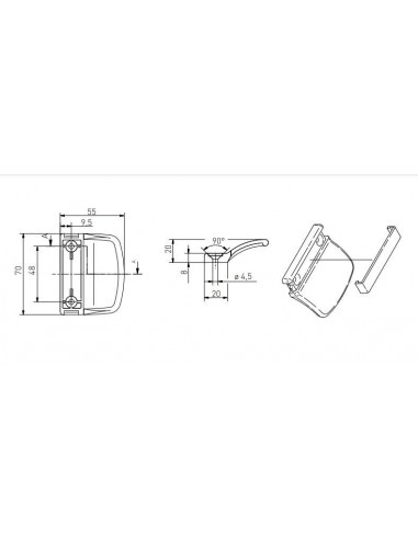 Handle handful of outside doors