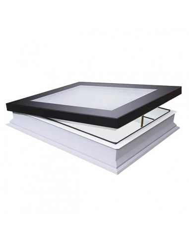 DEF roof window with electric opening mechanism