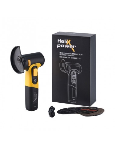 Επαναφορτιζόμενος μίνι γωνιακός τροχός 7,2V