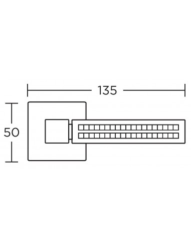 Πόμολο και χειρολαβή για πόρτα Convex σειρά 1175