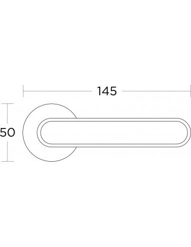 Πόμολο και χειρολαβή για πόρτα Convex σειρά 2195