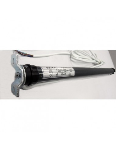 Ηλεκτρικό μοτέρ ρόλου 35mm για άξονα Φ40 με 24kg βάρος έλξης