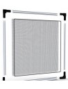 Fixed insect screen frame 